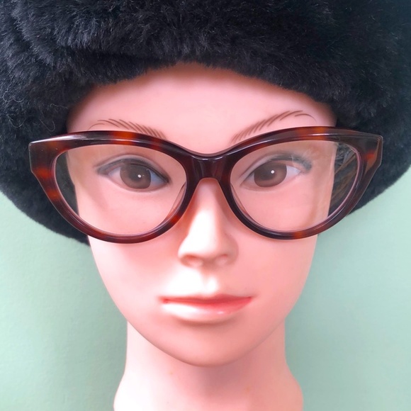 Alexander Mcqueen Am0045oa Cat-eye Glasses - Picture 1 of 9